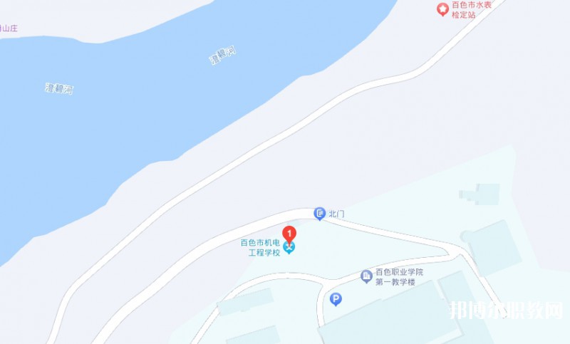 百色市機電工程學校地址，乘車路線