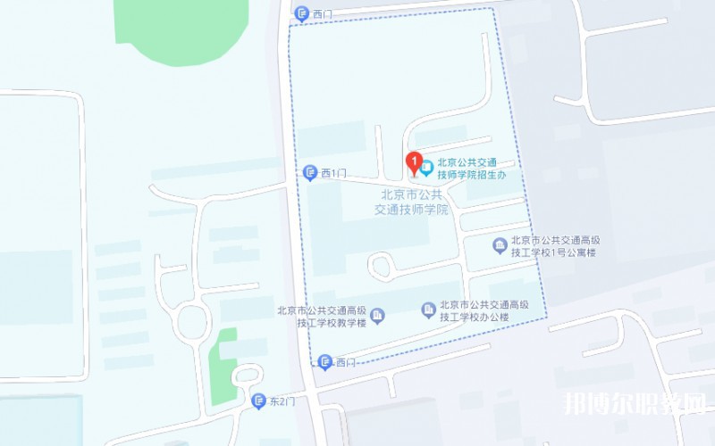 北京市公共交通高級技工學(xué)校地址，乘車路線