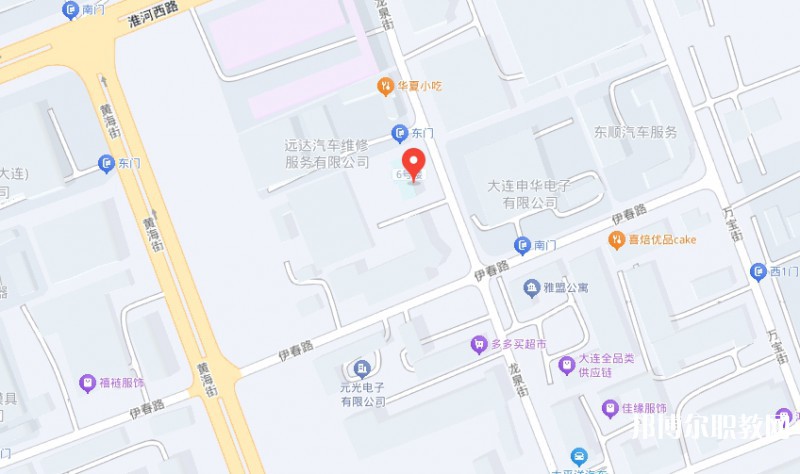 大連市蘭克藝術(shù)中等職業(yè)學(xué)校地址，乘車路線