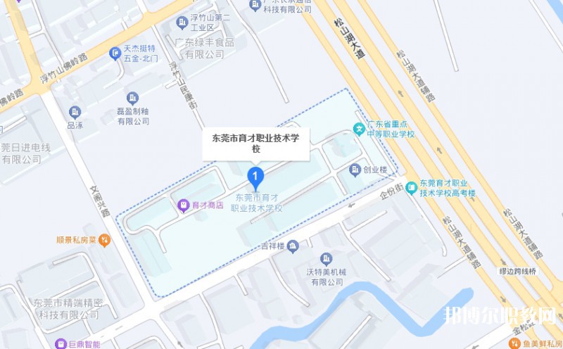 東莞市育才職業(yè)技術(shù)學(xué)校地址，乘車(chē)路線